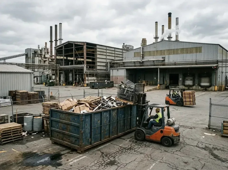 industrial-factory-scrap-conta-003 — frequently asked questions, Cheap Roll-off Dumpster Rentals in River Forest, IL